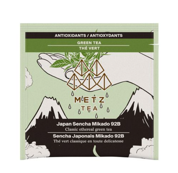 Metropolitan Tea Metz Japan Sencha Mikado Tea – Box of 25 Teabags