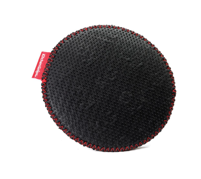 Kitchen Grips Heat Resistant Trivet Round Black