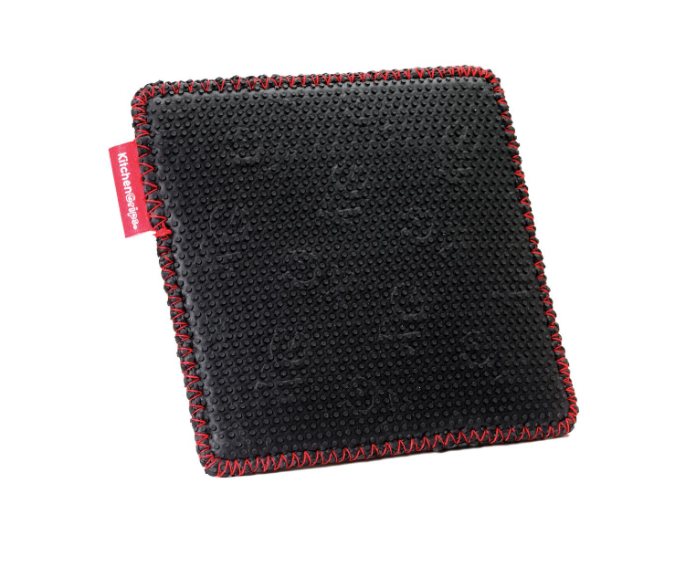 Kitchen Grips Heat Resistant Trivet Square Black