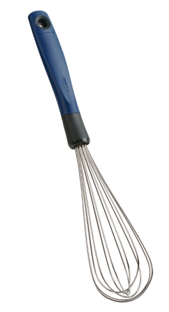 Trudeau Whisk – Stainless Steel – Blueberry / Charcoal Trudeau by Kitchen Niche