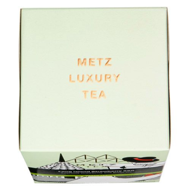Metropolitan Tea Metz Long Island Strawberry Tea – Box of 25 Teabags