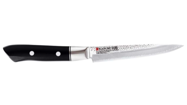 Kasumi Hammered Utility Knife 12 cm  / 4.7&quot; Kasumi by Kitchen Niche