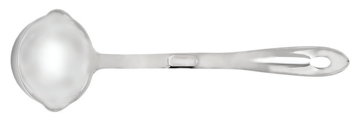 Vitantonio Heavy 18/10 Stainless Steel Double Spouted Ladle – 33cm/11cm