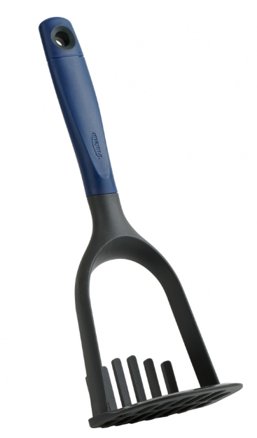 Trudeau Potato Masher – Blueberry / Charcoal Trudeau by Kitchen Niche