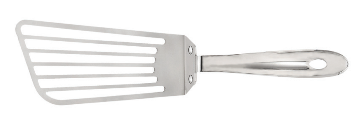 Vitantonio Heavy 18/10 Stainless Steel Perforated Flexible Spatula – 31cm