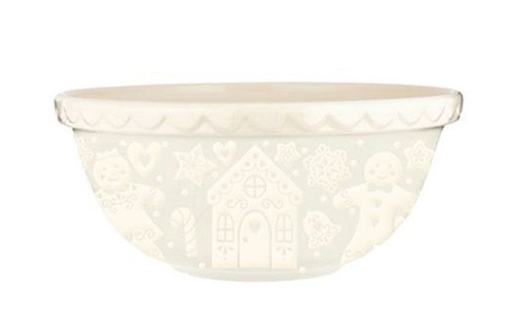 Mason Cash Gingerbread Mixing Bowl 11-Inch Cream