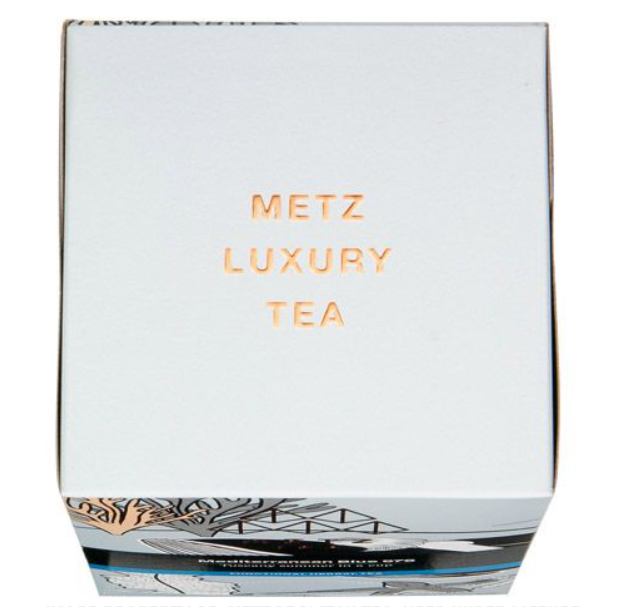 Metropolitan Tea Metz Mediterranean Blue Tea – Box of 25 Teabags