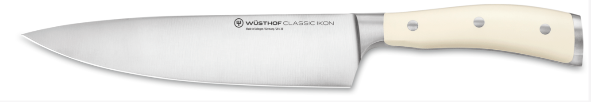 Wüsthof Classic Ikon Crème Chef&#39;s Knife – 8&quot; Wusthof by Kitchen Niche
