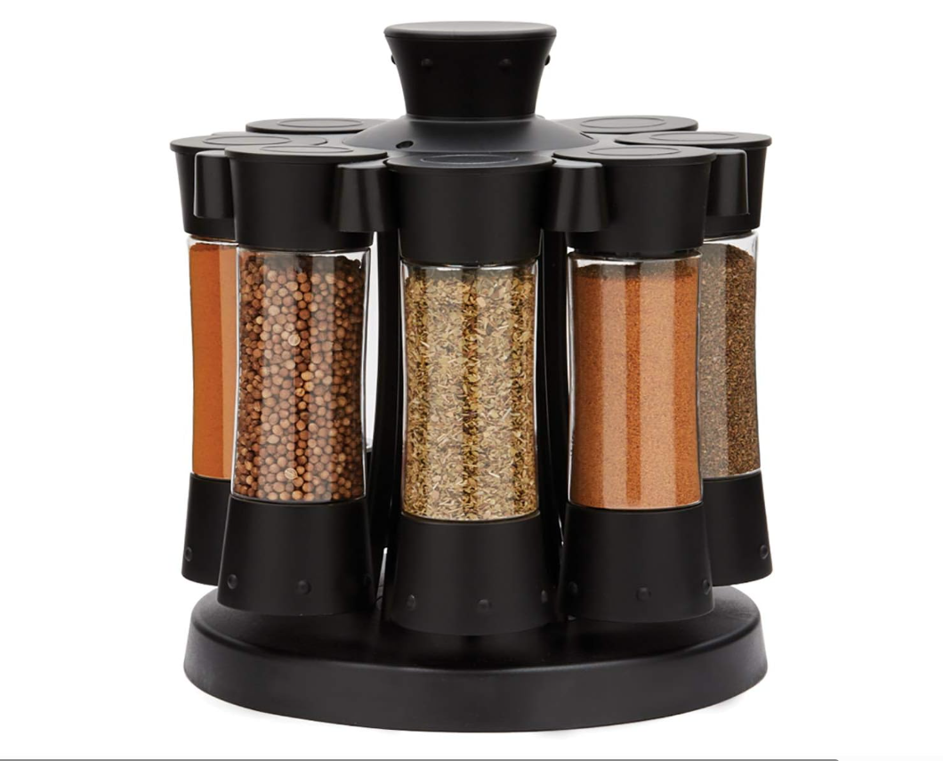KitchenArt Elite AutoMeasure SpicePro Black Spice Carousel