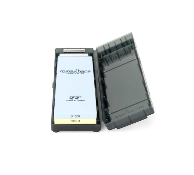 Global MinoSharp Deluxe Whetstone Kit (Medium/Super Fine) Global by Kitchen Niche