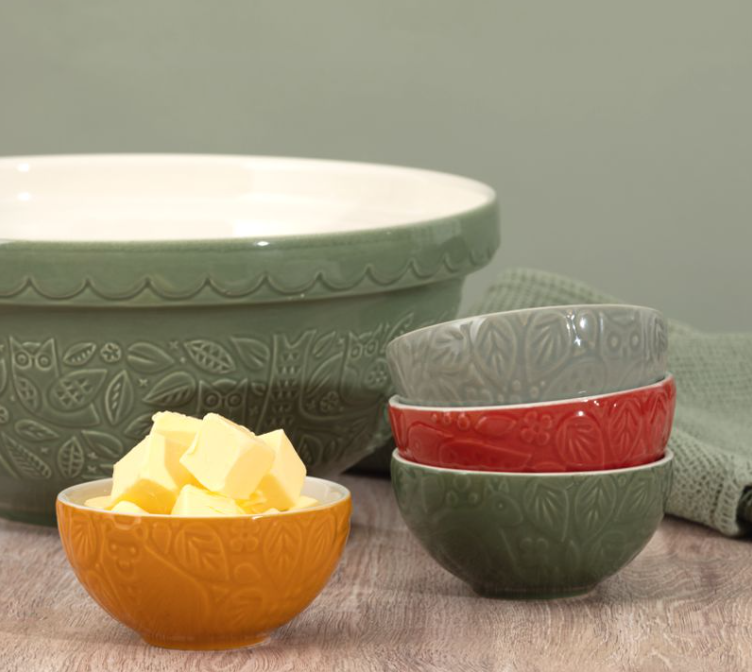 Mason Cash Forest Mini Bowls Set of 4 Assorted