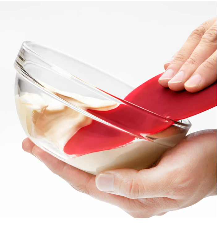 Cuisipro Flexible Bowl Scraper – 6" / 15.25 cm – Red Cuisipro by Kitchen Niche