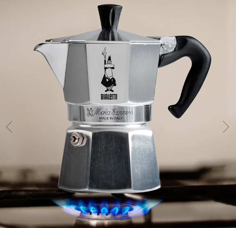 Bialetti Moka Express Stove Top Espresso Maker – 1 Cup
