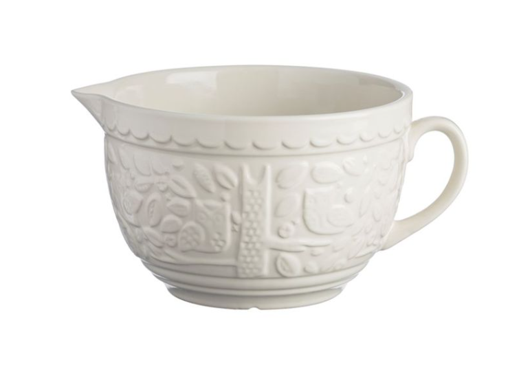 Mason Cash Forest Batter Bowl 1.9L White