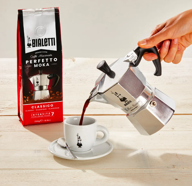 Bialetti Moka Express Stove Top Espresso Maker – 1 Cup