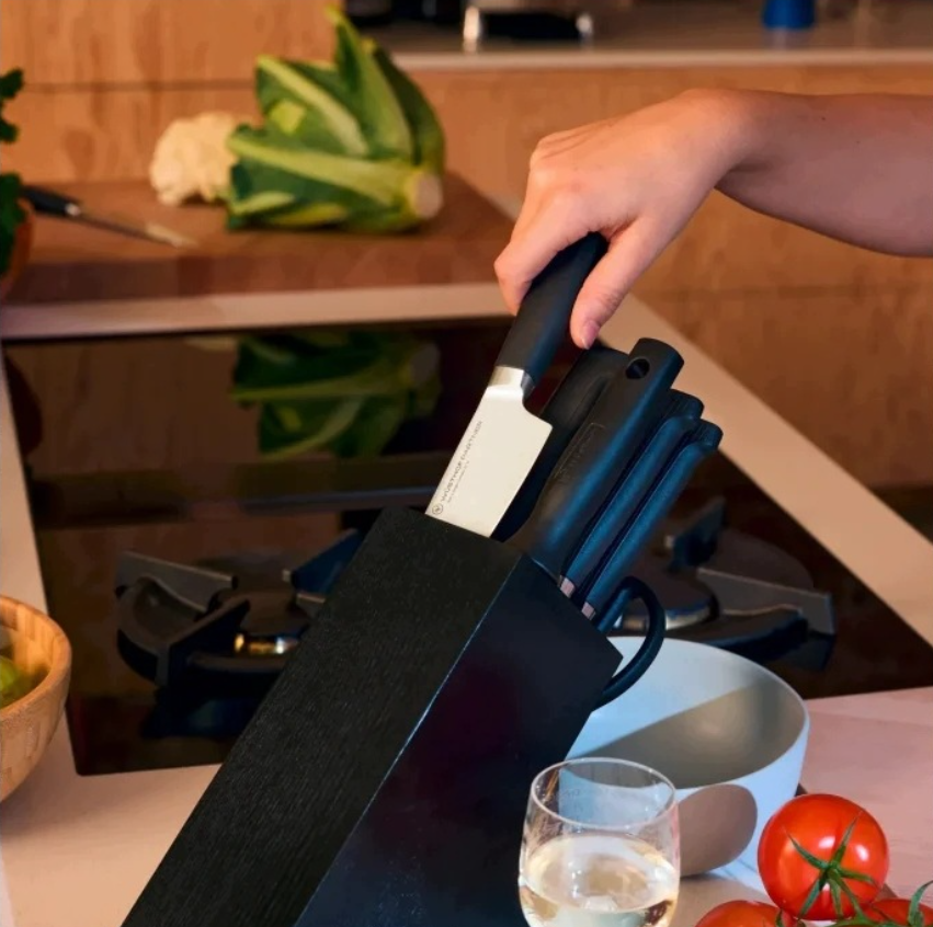 Wüsthof Partner Black Knife Block Set – 8 pcs.