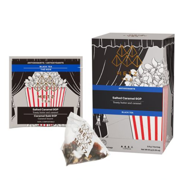 Metropolitan Tea Metz Salted Caramel Tea – Box of 25 Teabags