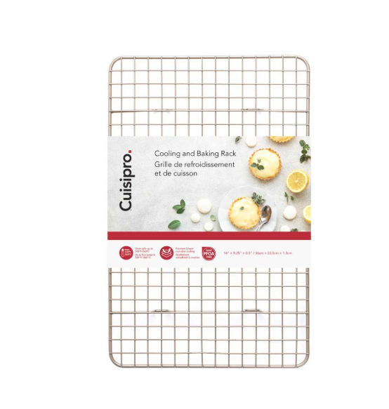 Cuisipro Cooling Rack – 36 x 23.5 x 1.3 cm / 14" x 9.25" x 0.5" Cuisipro by Kitchen Niche