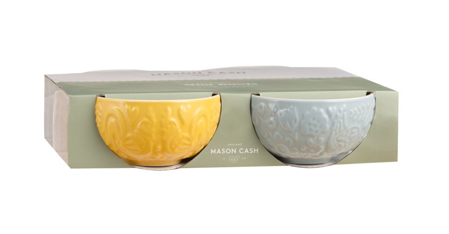 Mason Cash Roost Mini Bowls Set of 4 Assorted