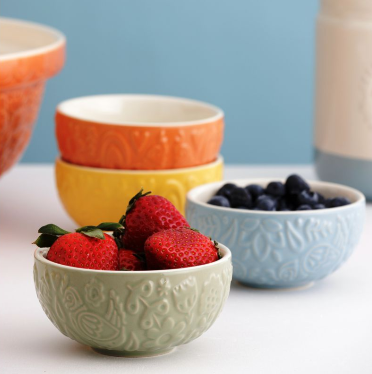 Mason Cash Roost Mini Bowls Set of 4 Assorted
