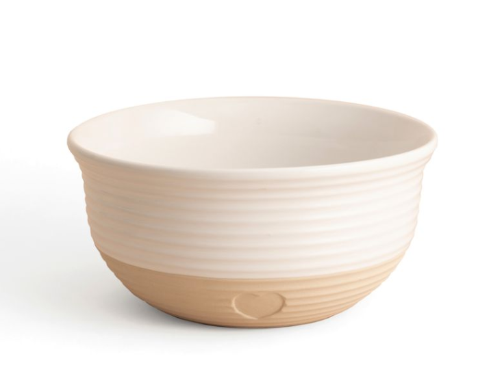 Mason Cash Rustic Mixing Bowl 10-Inch Cream