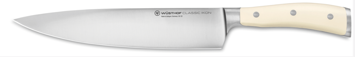 Wüsthof Classic Ikon Crème Chef's Knife – 9" Wusthof by Kitchen Niche
