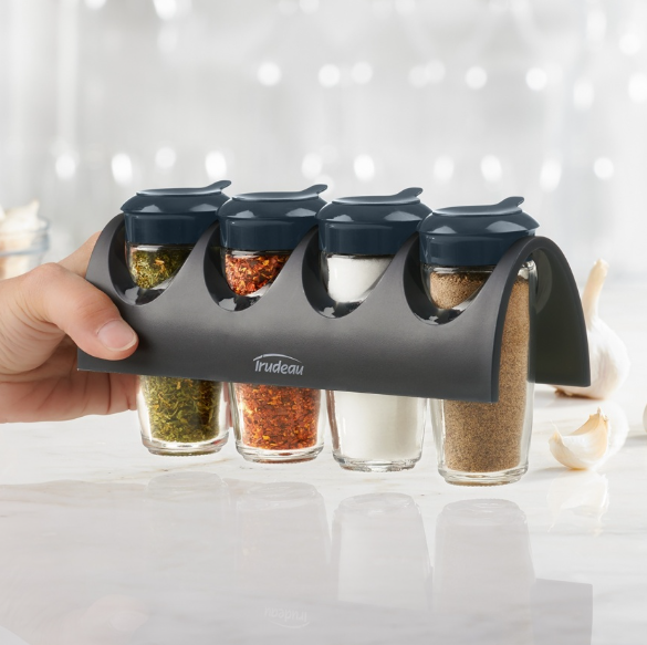 Trudeau Seasoning Caddy Set Trudeau by Kitchen Niche