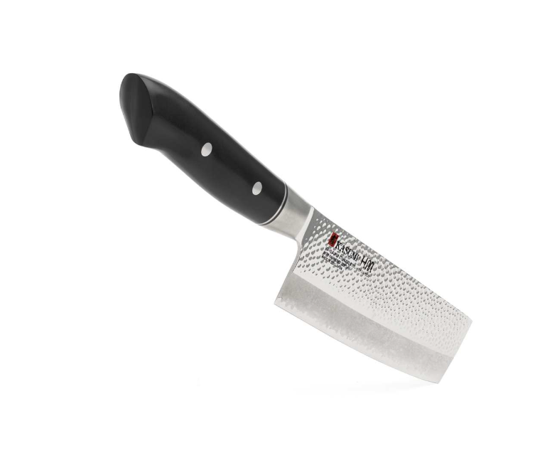 Kasumi Hammered Nakiri Knife 12 cm  / 6.7" Kasumi by Kitchen Niche