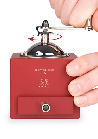 Peugeot Olivier Roellinger Red Pepper Mill by Kitchen Niche