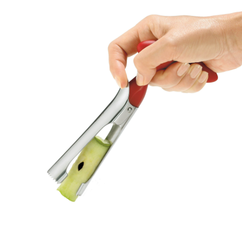 Cuisipro Apple Corer – 7" / 18 cm – Stainless Steel & Red Cuisipro by Kitchen Niche