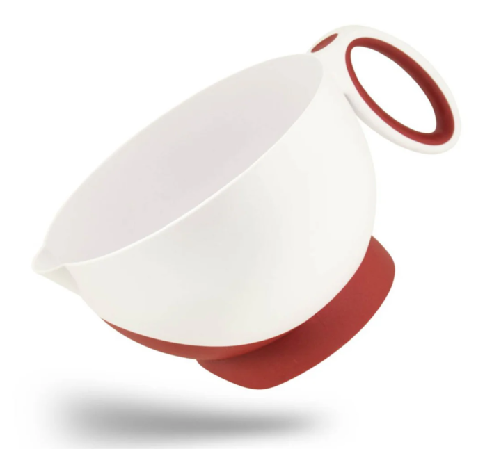 Cuisipro Deluxe Batter Bowl – 3.5 qt / 3 L – 14 cups – Red Cuisipro by Kitchen Niche