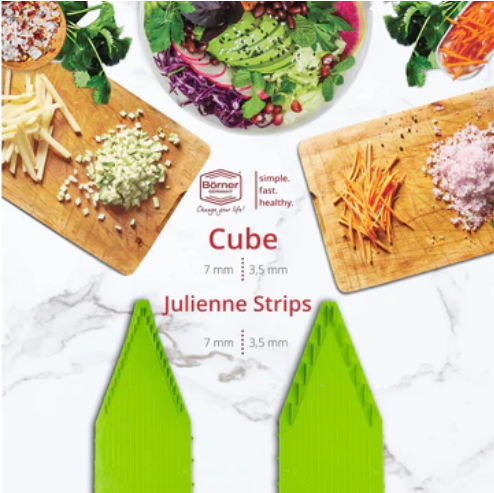 Swissmar Borner V-Power V-Slicer Mandoline Slicer – Green by Kitchen Niche