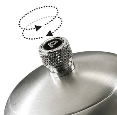 Trudeau Professional Pepper Mill Acrylic 6" Trudeau by Kitchen Niche