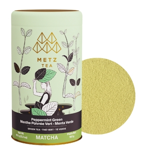 Metropolitan Tea Peppermint Green Tea + Herbal Matcha
