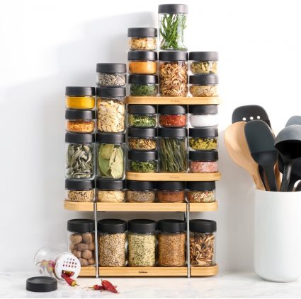 Trudeau Stacking Spice Bottle – Small Trudeau by Kitchen Niche