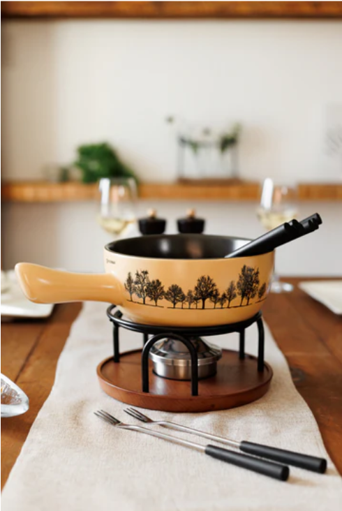 Swissmar Jura Ceramic Cheese Fondue Set