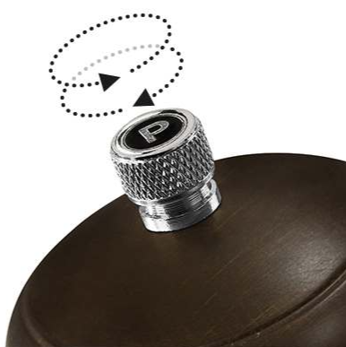 Trudeau Professional Pepper Mill Wood 16" Trudeau by Kitchen Niche