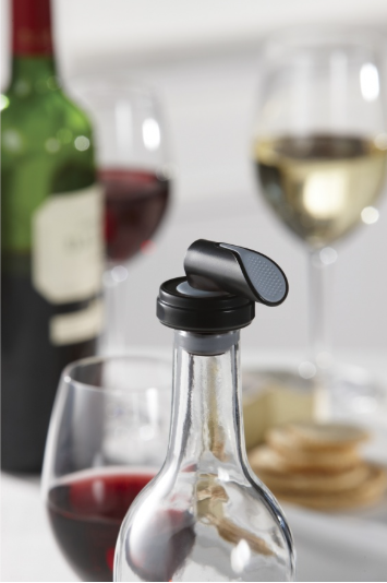 Trudeau Expandable Wine Stopper Trudeau by Kitchen Niche
