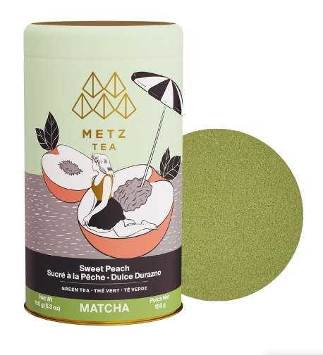 Metropolitan Tea Sweet Matcha Peach Green Tea
