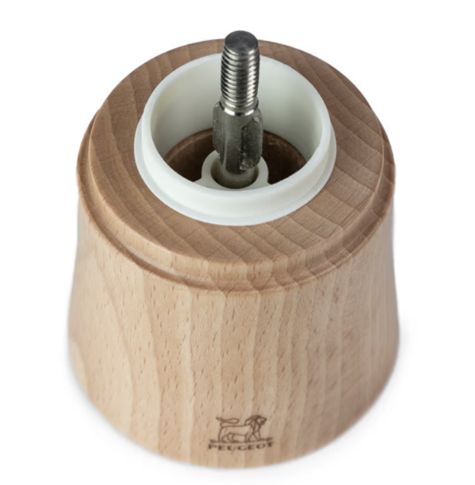 Peugeot Baya Natural Salt Mill by Kitchen Niche