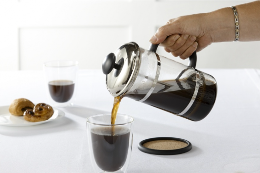 Trudeau Coffee Press – Stainless Steel – 34 oz Trudeau by Kitchen Niche