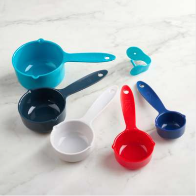 Trudeau Measuring Cup Set – Assorted Colors – 5-Piece Trudeau by Kitchen Niche