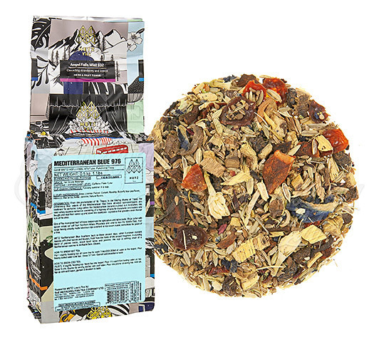 Metropolitan Tea Metz Mediterranean Blue Loose Leaf Tea 1.1 lbs