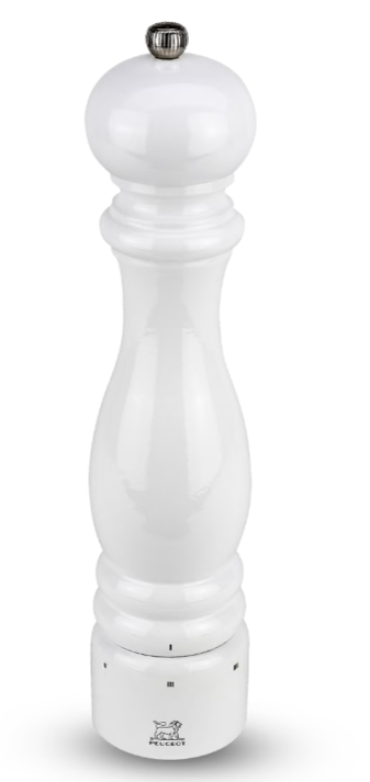 Peugeot Paris U’Select White Lacquer Salt Mill - 30 cm / 12"