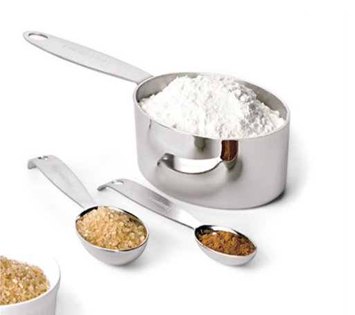 Cuisipro Measuring Cups – 4-Piece Set – Stainless Steel Cuisipro by Kitchen Niche