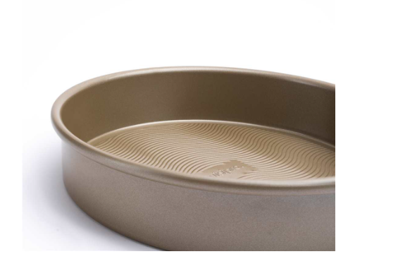 Cuisipro Round Baking Pan – Carbon Steel, 9.5" x 2" / 24 x 5 cm Cuisipro by Kitchen Niche