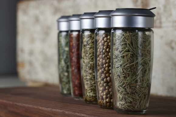 Trudeau Axia Spice Carousel – 16-Bottle Trudeau by Kitchen Niche