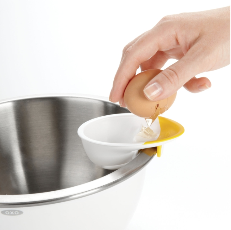 OXO Good Grips 3-in-1 Egg Separator White Yellow