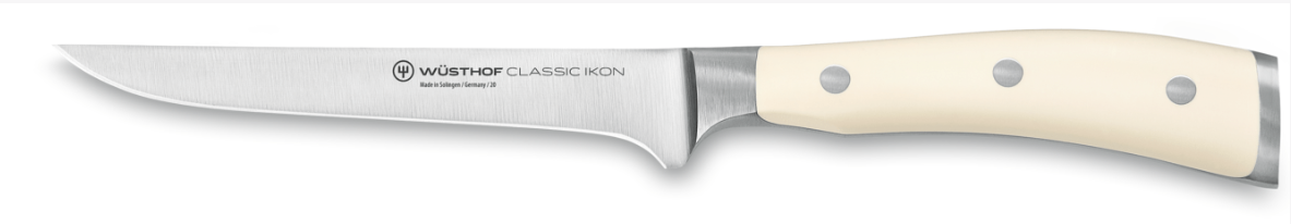 Wüsthof Classic Ikon Crème Boning Knife – 5&quot; Wusthof by Kitchen Niche