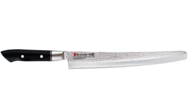 Kasumi Hammered Bread Knife 25 cm  / 10&quot; Kasumi by Kitchen Niche
